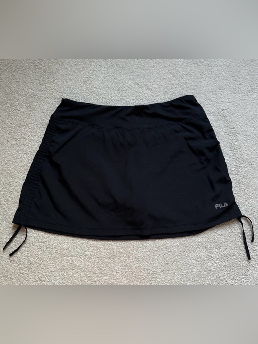 FILA Black Golf Skort